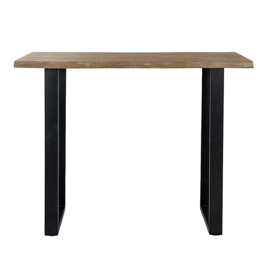 Live Edge Collection Light Acacia Bar Table
