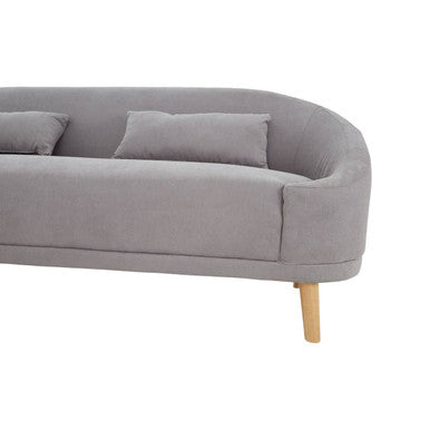Holland Grey Linen Sofa