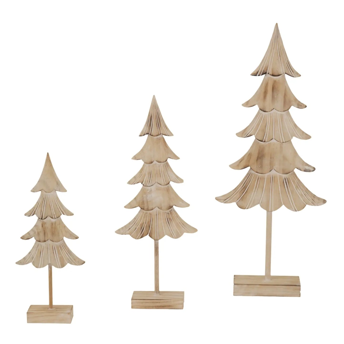 Large Rustic Fir Tree On Stand BlissVeranda