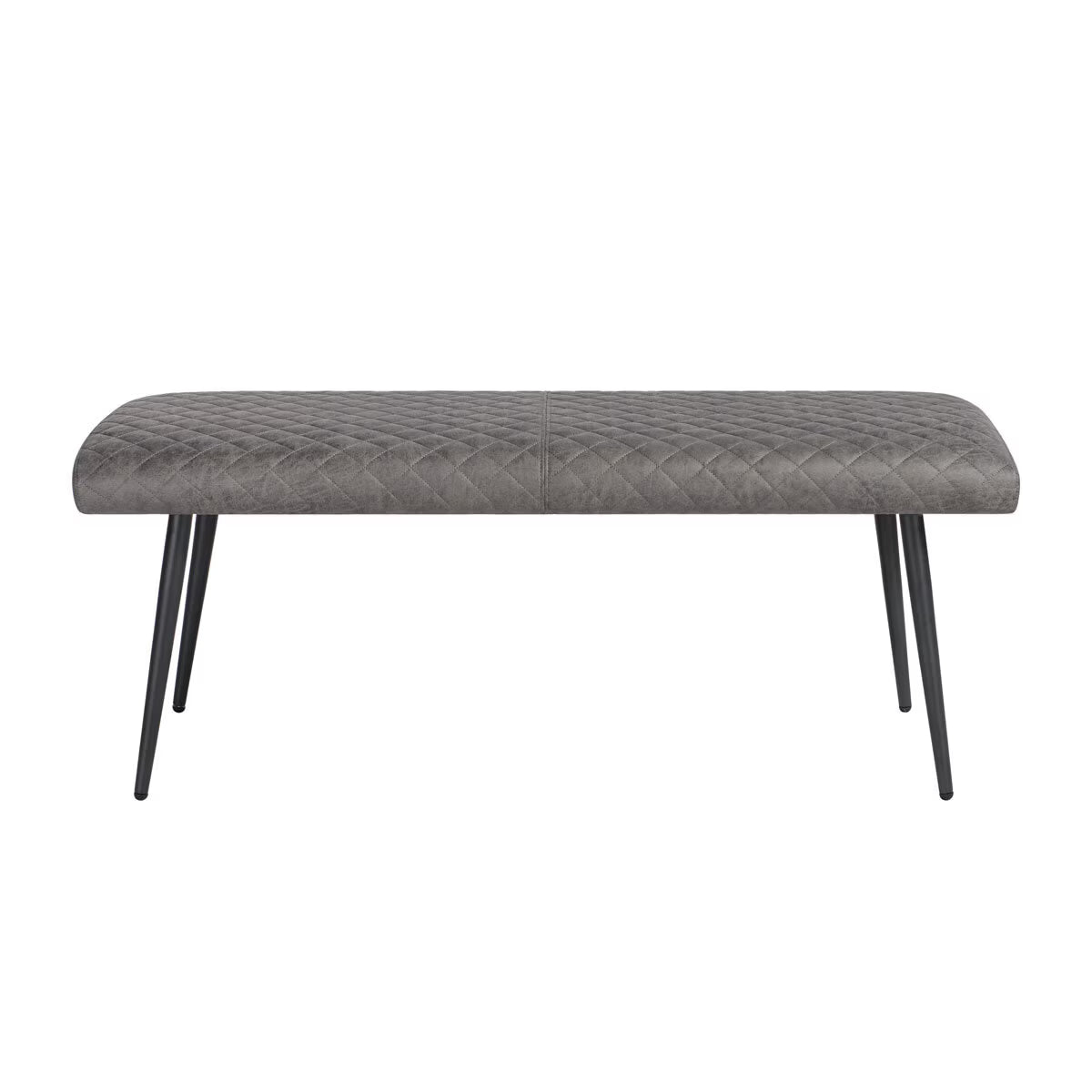 Indus Valley Henley Grey Corner Bench Set, Left Hand Facing