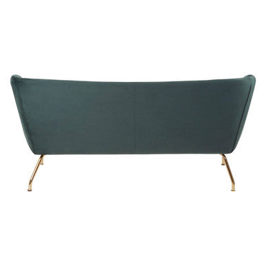Kolding 2 Seat Green Sofa