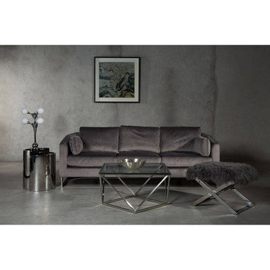 Freda 3 Seat Grey Sofa