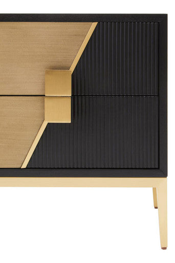 Davoli Two Drawer Side Table