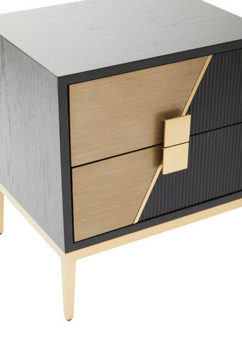 Davoli Two Drawer Side Table