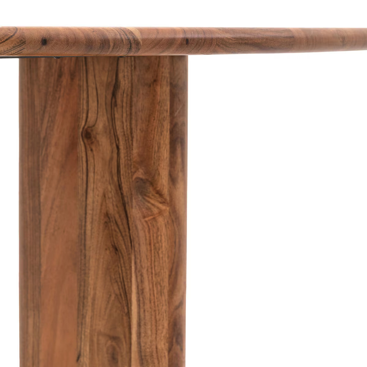 Gallery Borden Acacia round Dining Table, Seats 4