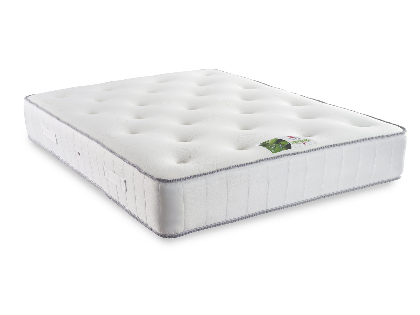 Belgravia Divan Bed Set with Button Headboard