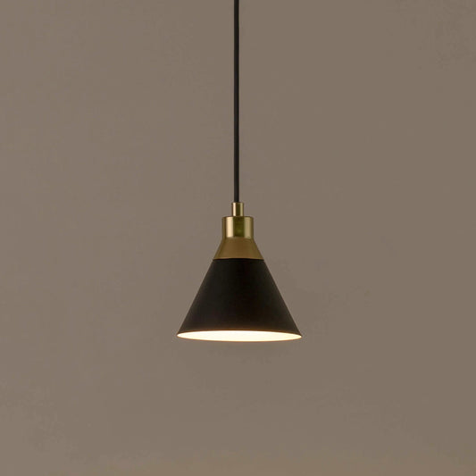 Charcoal grey cone pendant ceiling light Pendant Ceiling Light BlissVeranda