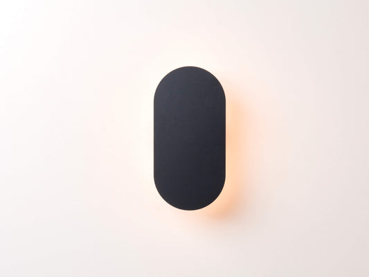 Charcoal grey mini diffuser wall light Outdoor Wall Light BlissVeranda
