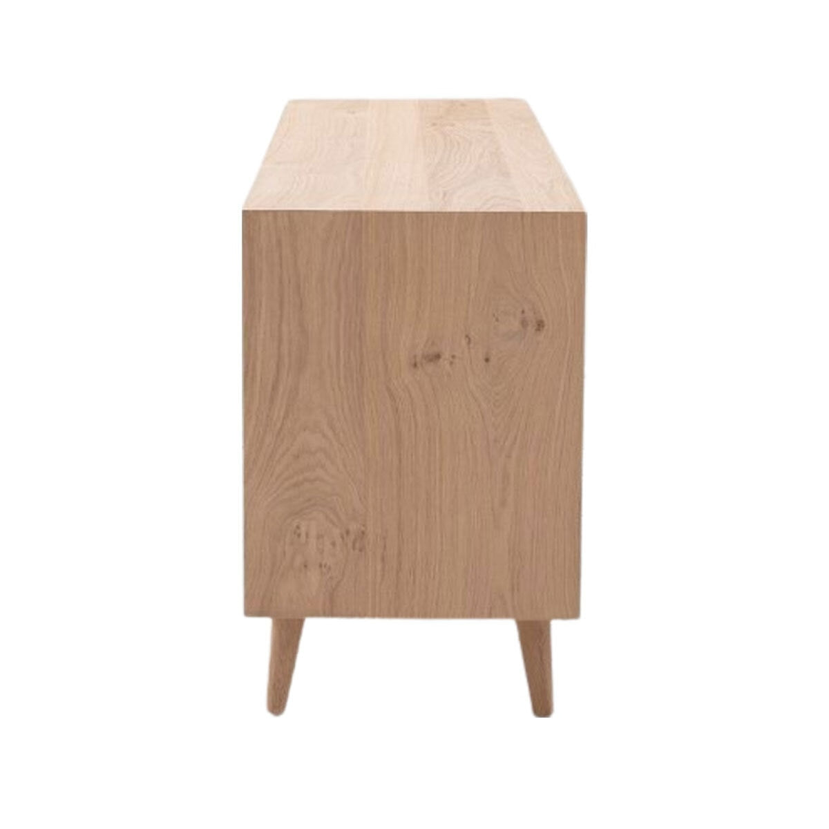 Gallery Milano Oak 6 Drawer Chest of Drawers_luxury furniture side