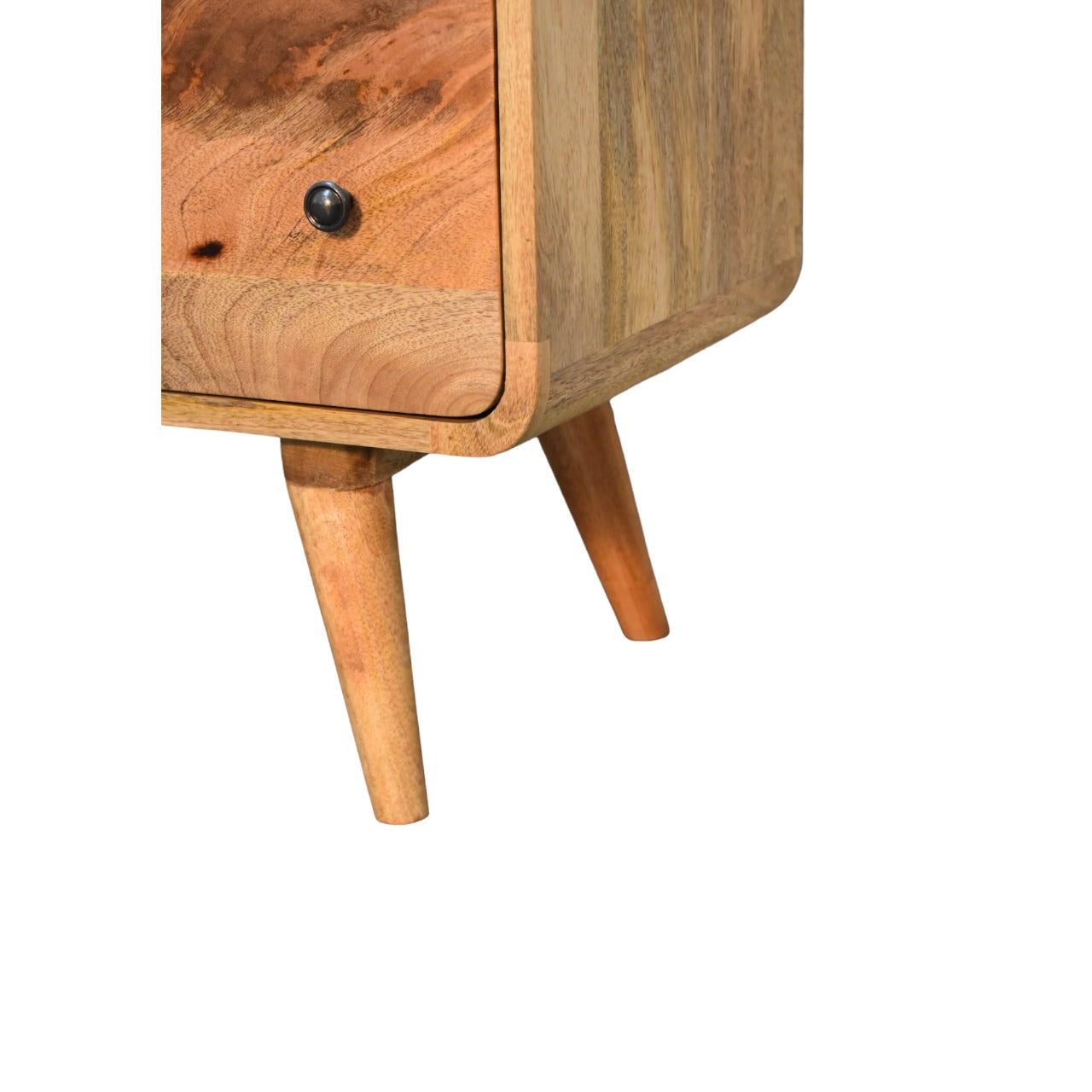 Artisan Furniture Large Curved Oak-ish Chest