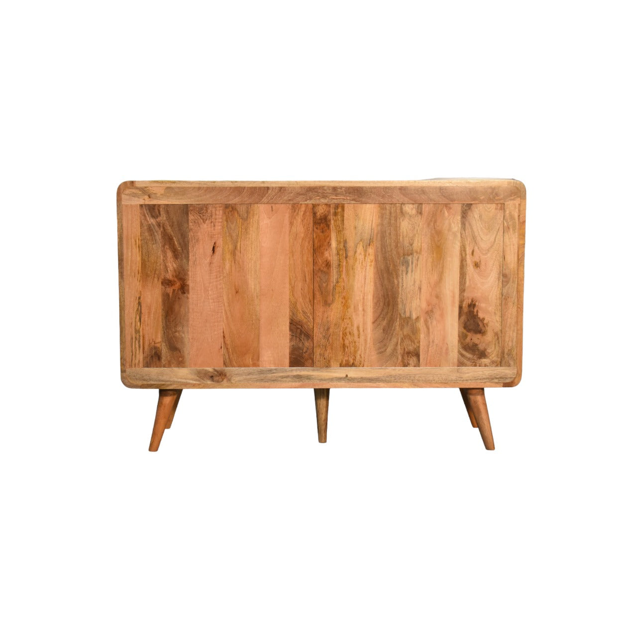 Artisan Furniture Large Curved Oak-ish Chest