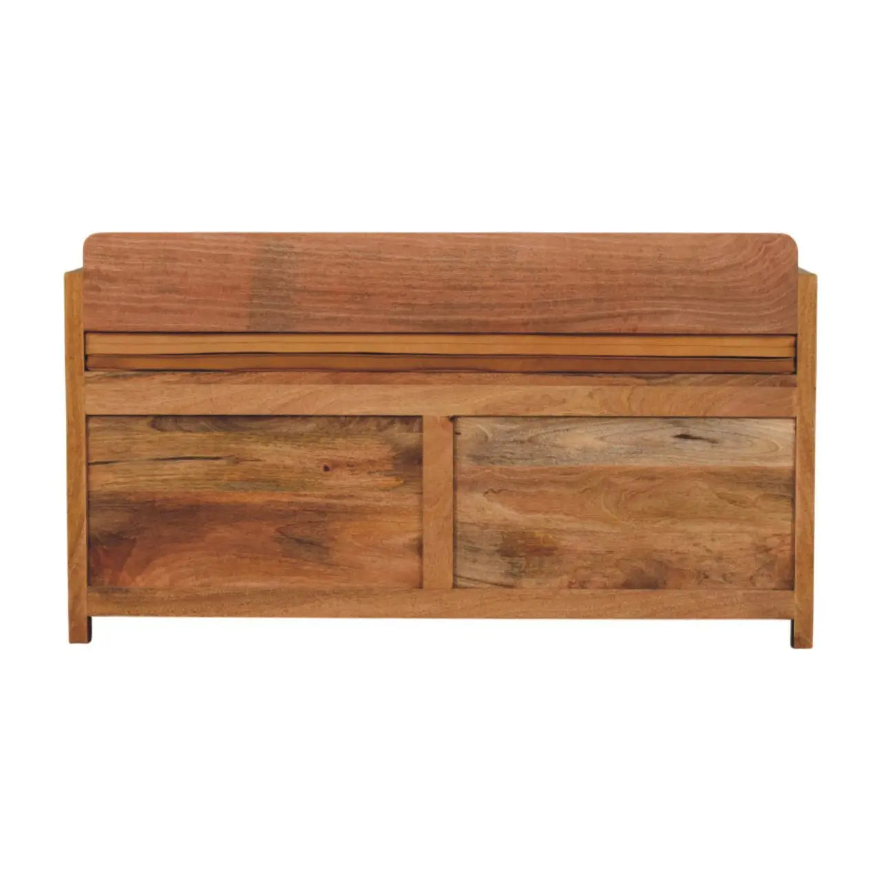 Oxford Oak-ish 2 Drawer Storage Bench BlissVeranda