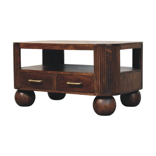 Sphere Leg Coffee Table