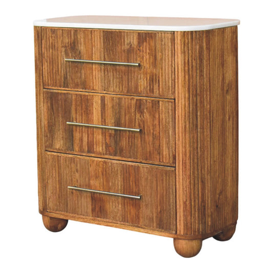 Beaumont Marble Chest Ā BlissVeranda