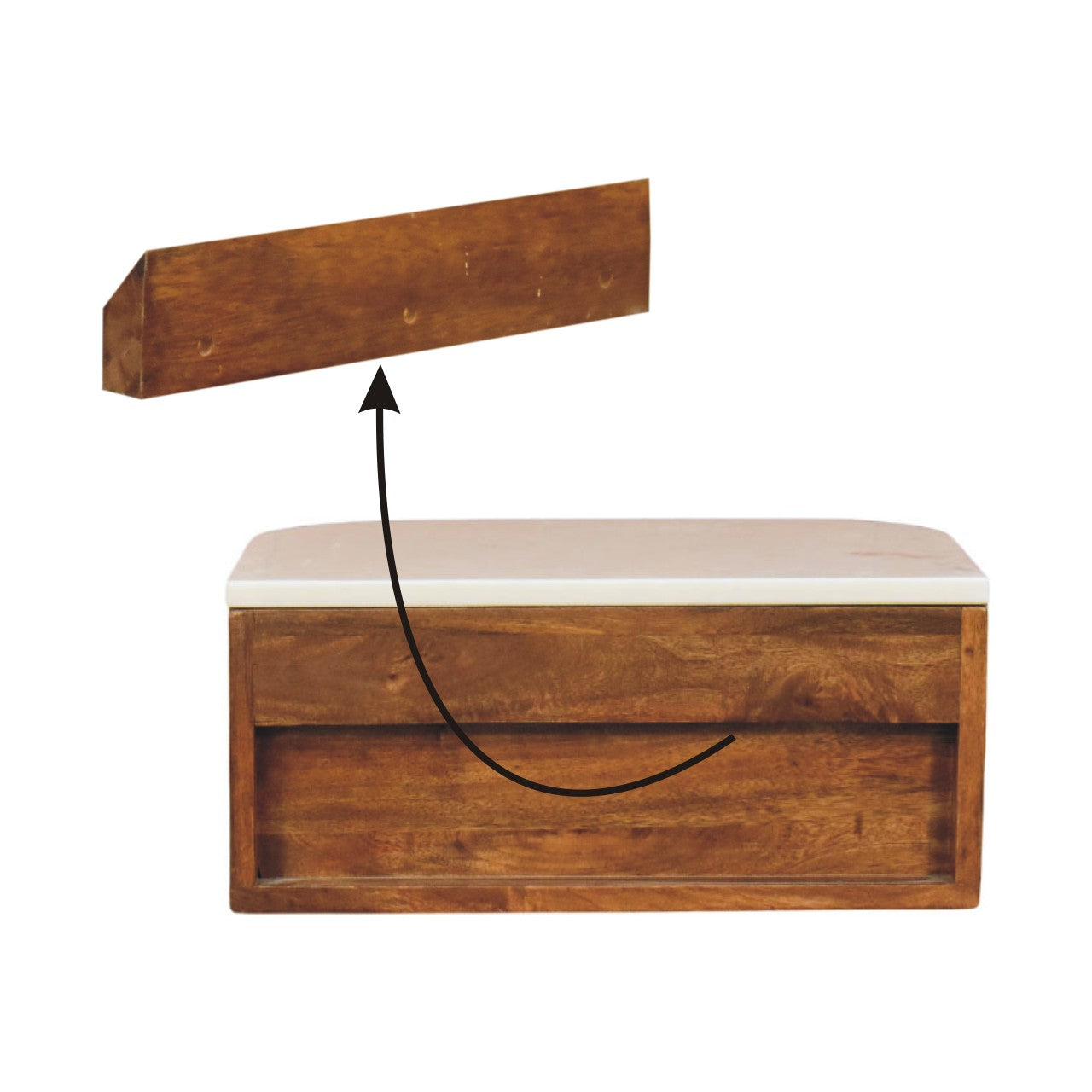 Beaumont Wall-Mounted Bedside BlissVeranda