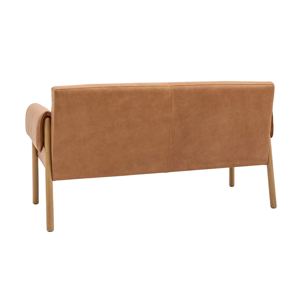 Luxury Gallery Stratford Brown Leather 2 Seater Sofa