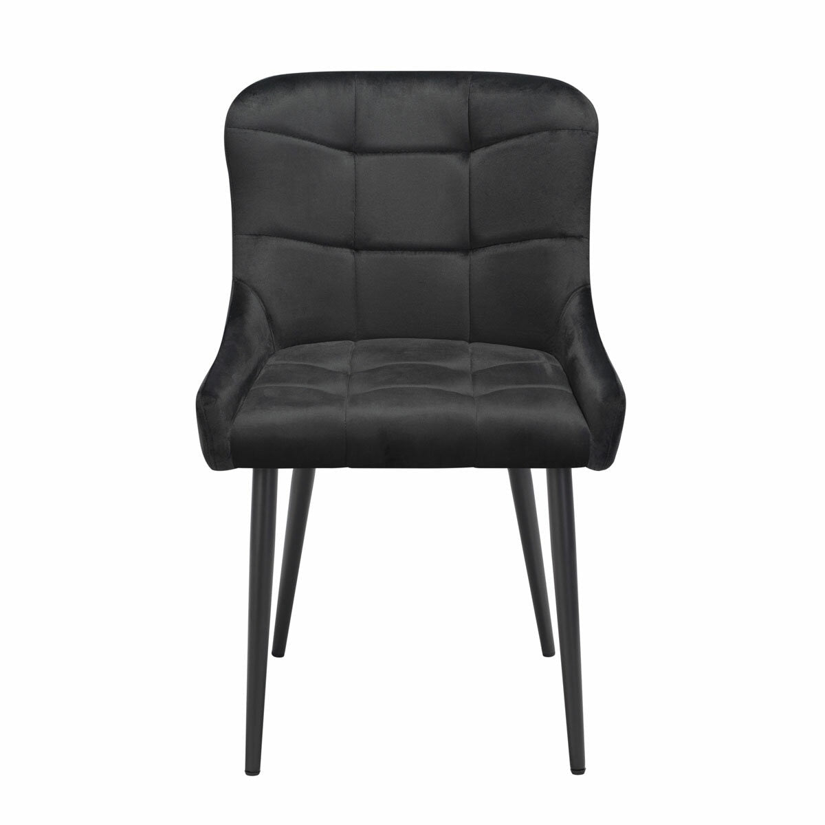 Luxury Indus Valley Kia Ceramic Extending Dining Table + 6 Black Chairs, Seats 6-8