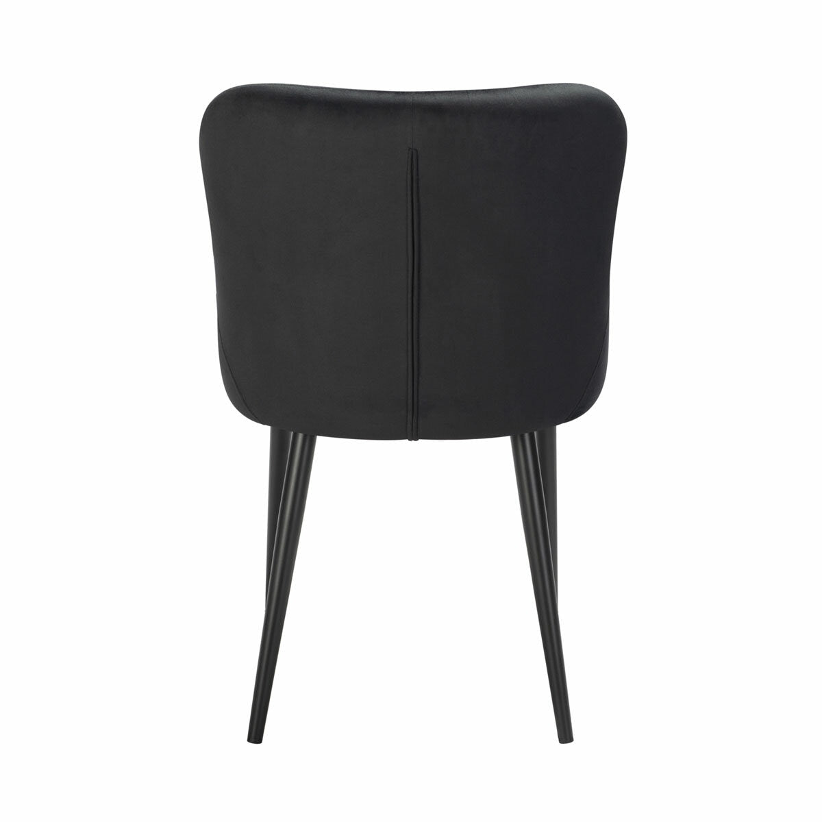 Luxury Indus Valley Kia Ceramic Extending Dining Table + 6 Black Chairs, Seats 6-8