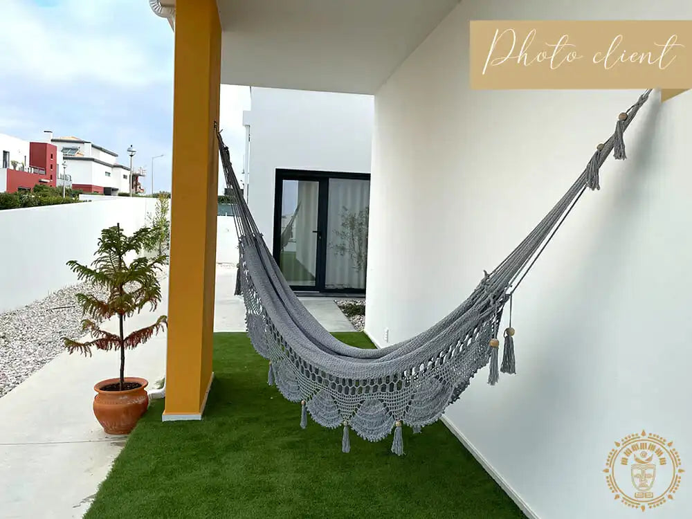 Luxury designer Authentic double hammock from Nicaragua 100% cotton