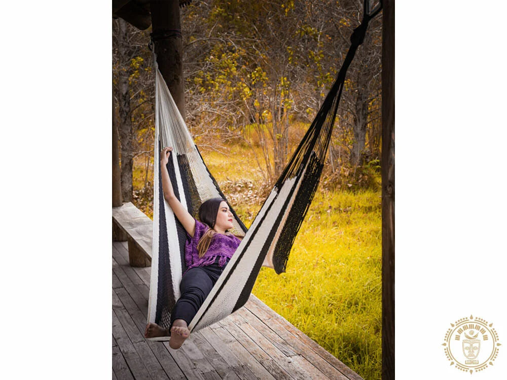 Luxury designer Mexican Hammock in 100% Nylon mesh