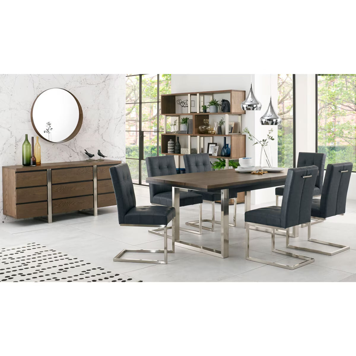 Modern Bentley Designs Tivoli Dark Oak Luxury Sideboard