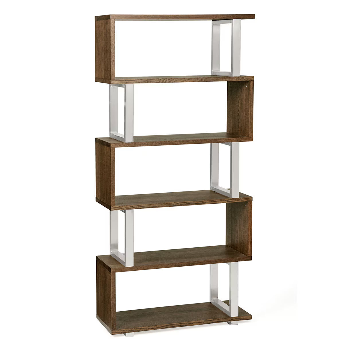 Modern Bentley Designs Tivoli Dark Oak Open Display Bookcase