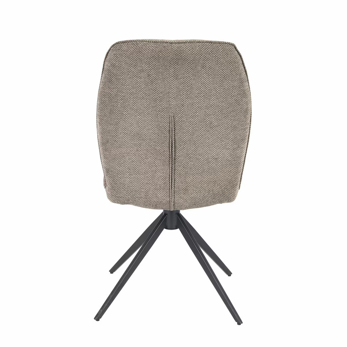 Modern Indus Valley Cavella round Ceramic Extending Dining Table + 4 Beige Chairs