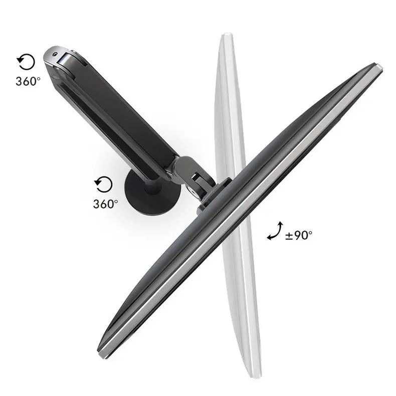Squeegee with adjustable arm on a white background