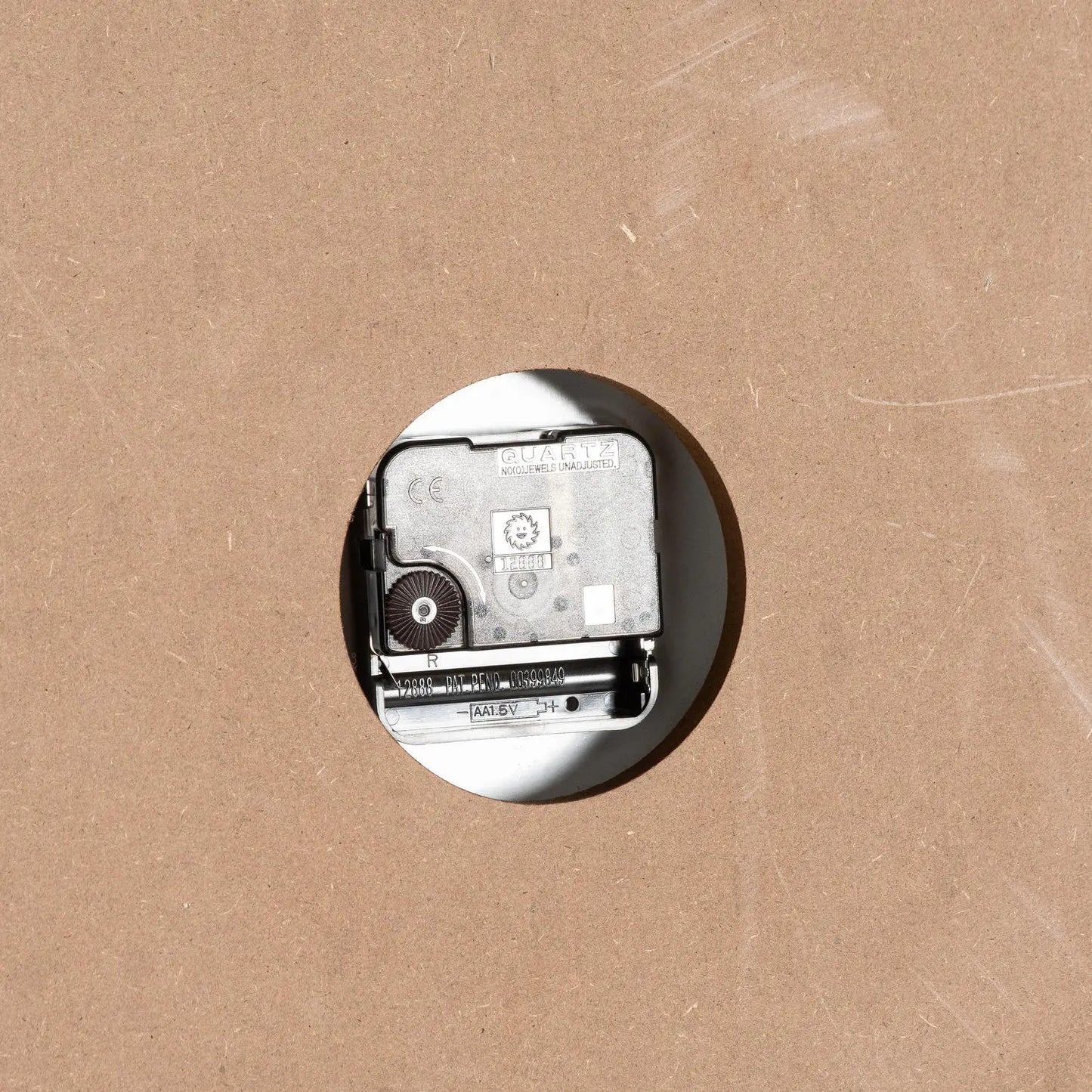 Small electronic device on a brown surface
