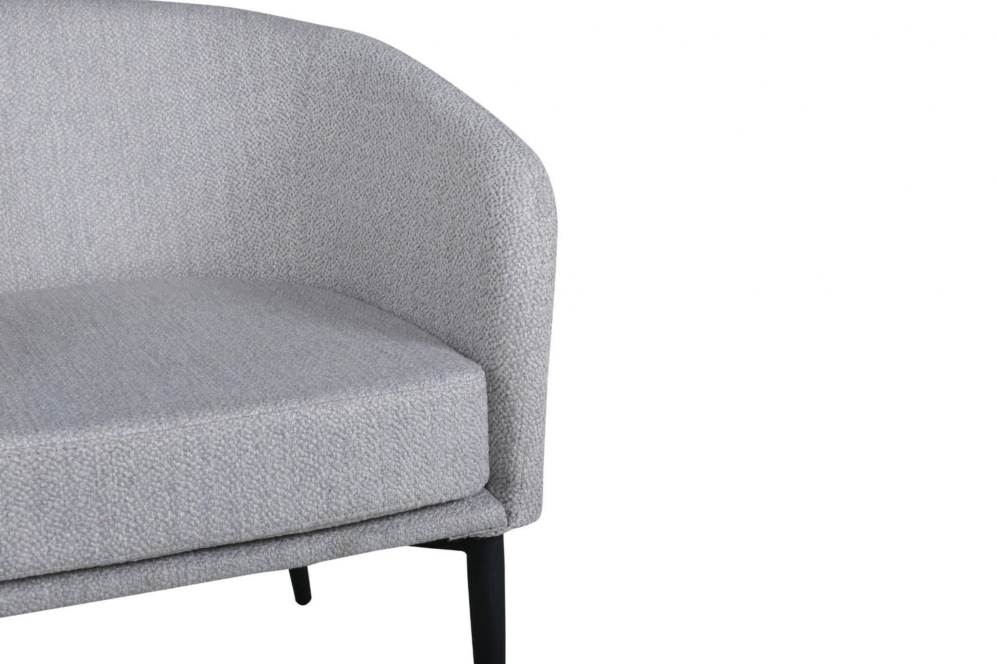 Fluffy Armchair,Grey  BlissVeranda