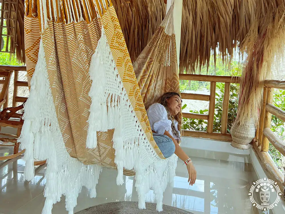handmade hammock - side
