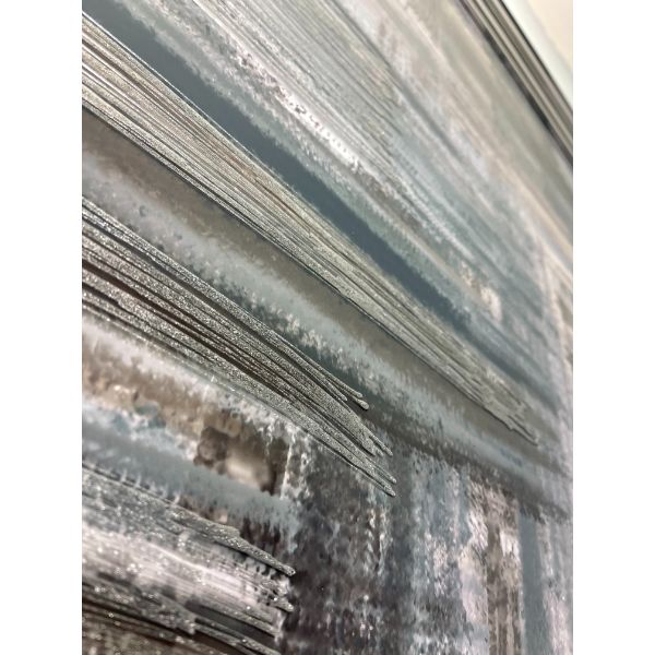 Astract Strokes Wall Art 70x70cm