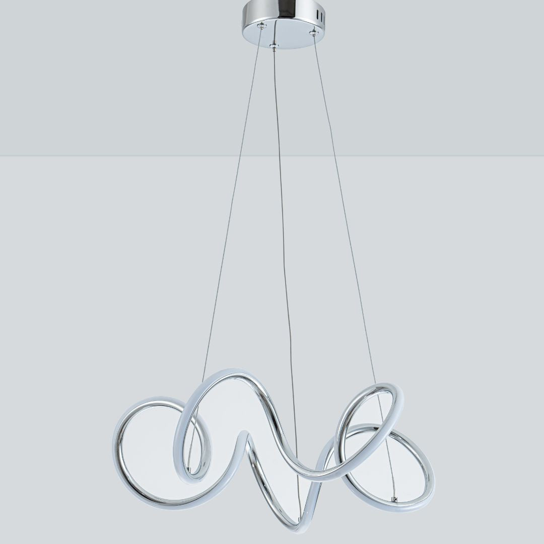 Aurielle Chrome LED Pendant Ceiling Light