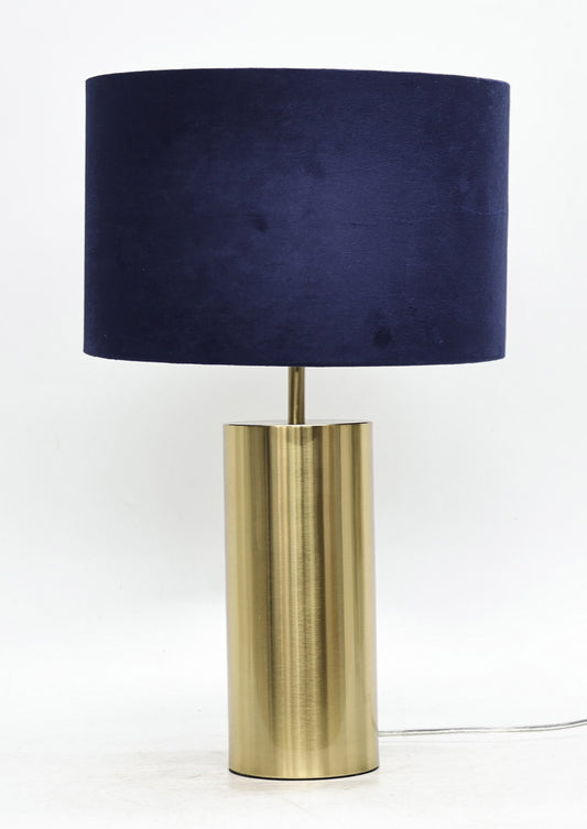 Ziva Large Navy Touch Table Lamp