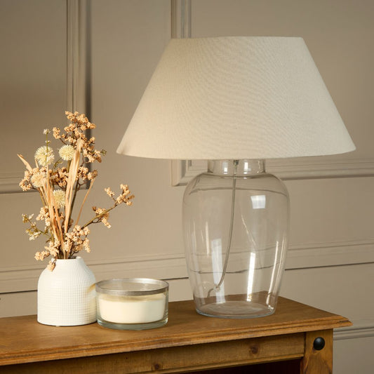 Maxwell Glass Table Lamp