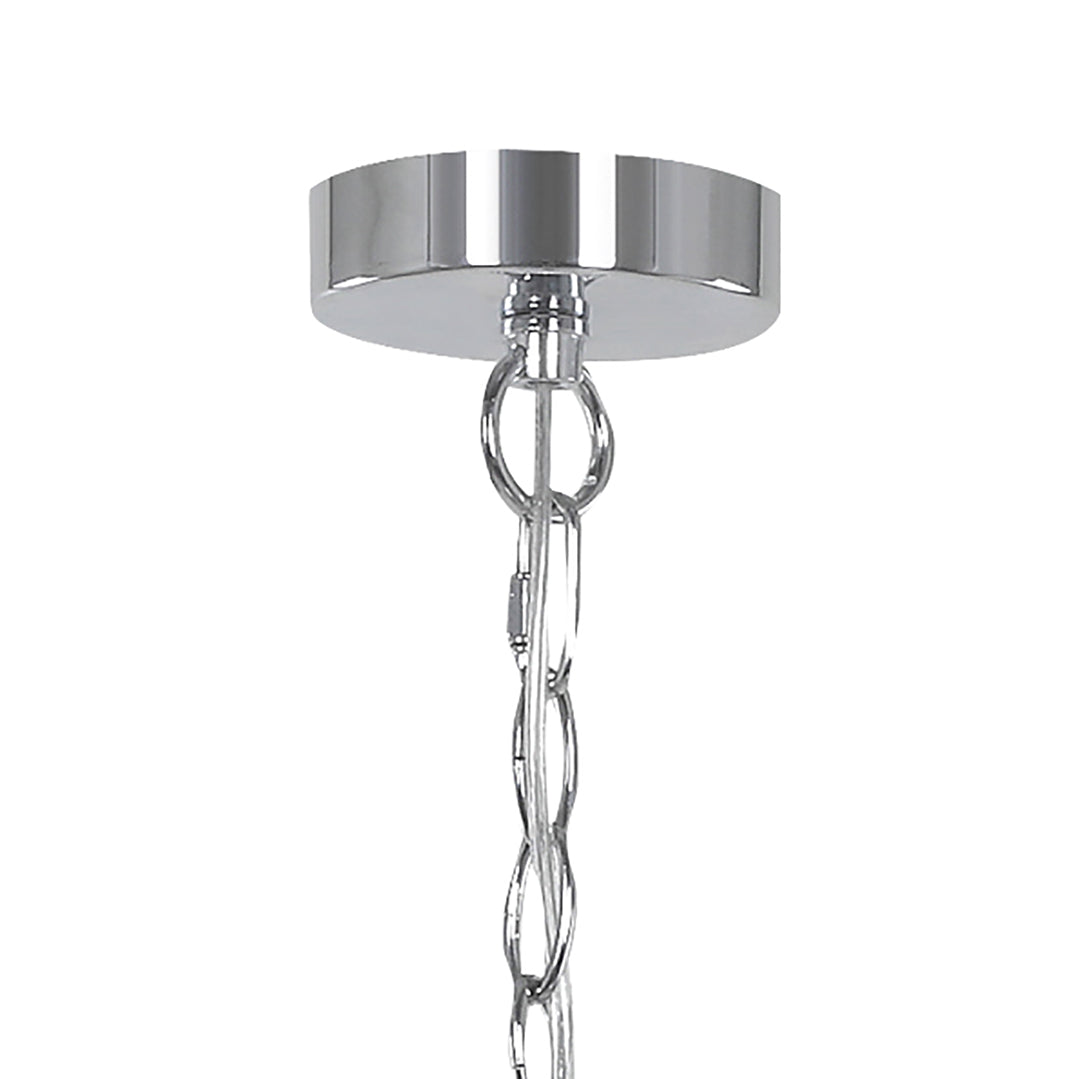 Ashton 6-Light Polished Chrome Chandelier Ceiling Light