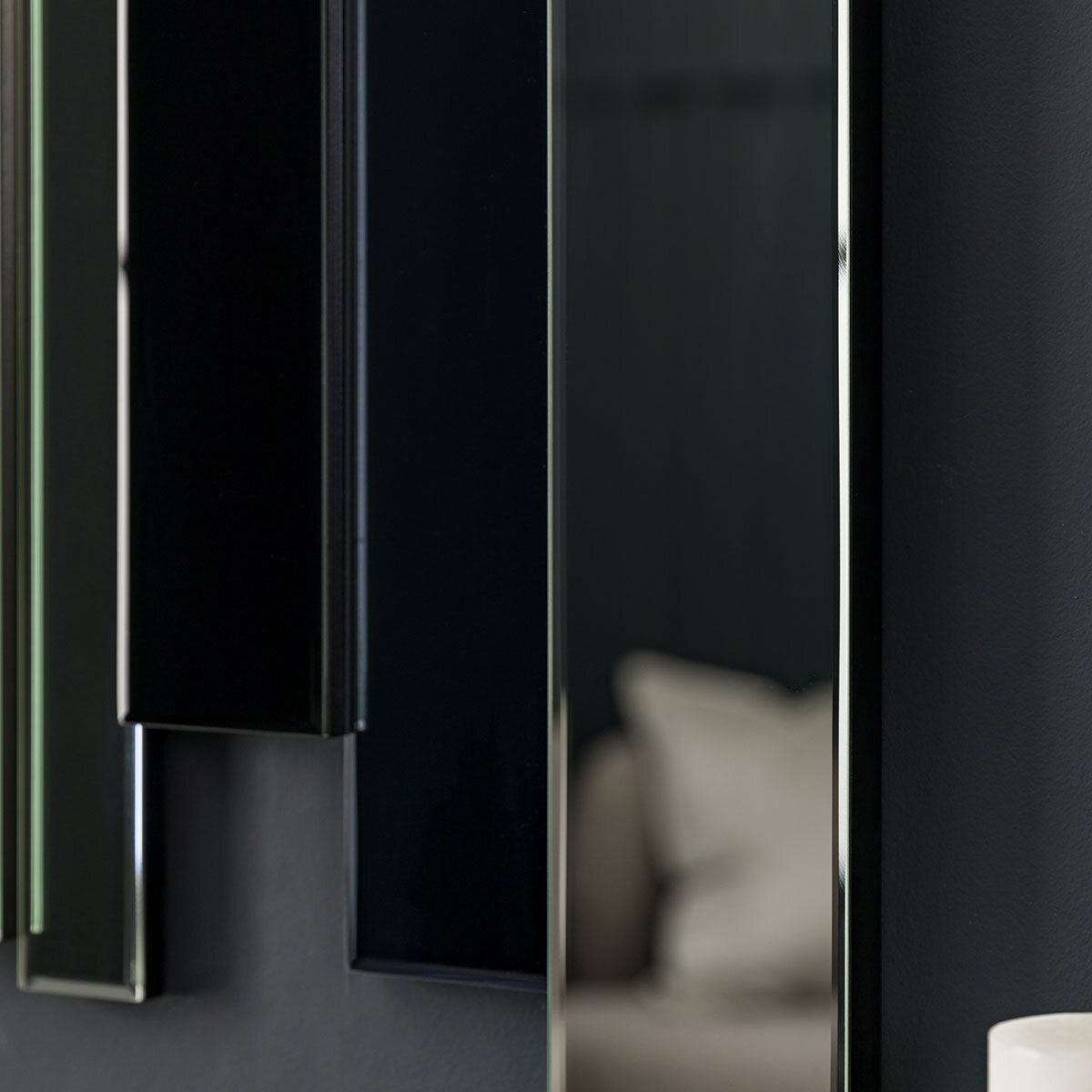 Gallery Duval Grey Smoked Mirror, 70 X 80Cm