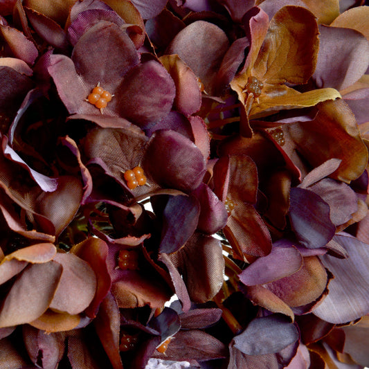Autumn Coffee Hydrangea  Artificial Flowers & Greenery > Single Stem Flowers > Autumn Stems BlissVeranda