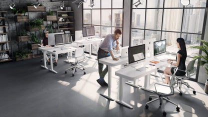 Smart Desk Height Adjustable (Glass Top)