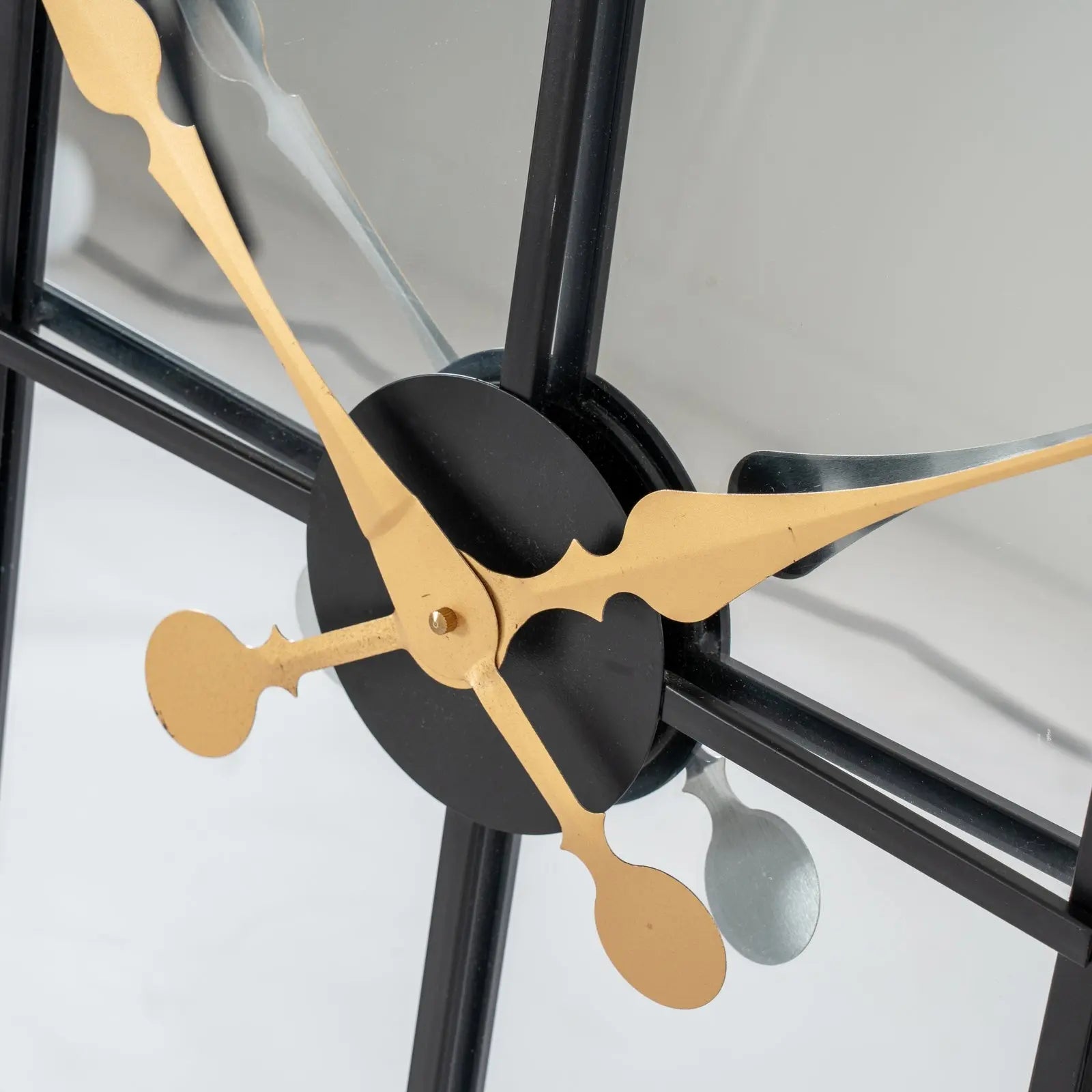 Brooklyn Black And Gold Wall Clock  Clocks > Wall Clocks BlissVeranda