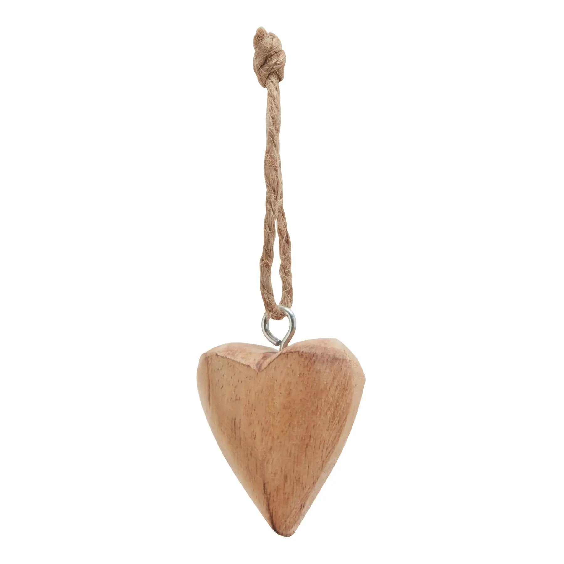 Pack Of 90 Wooden Heart Hanging Decorations BlissVeranda