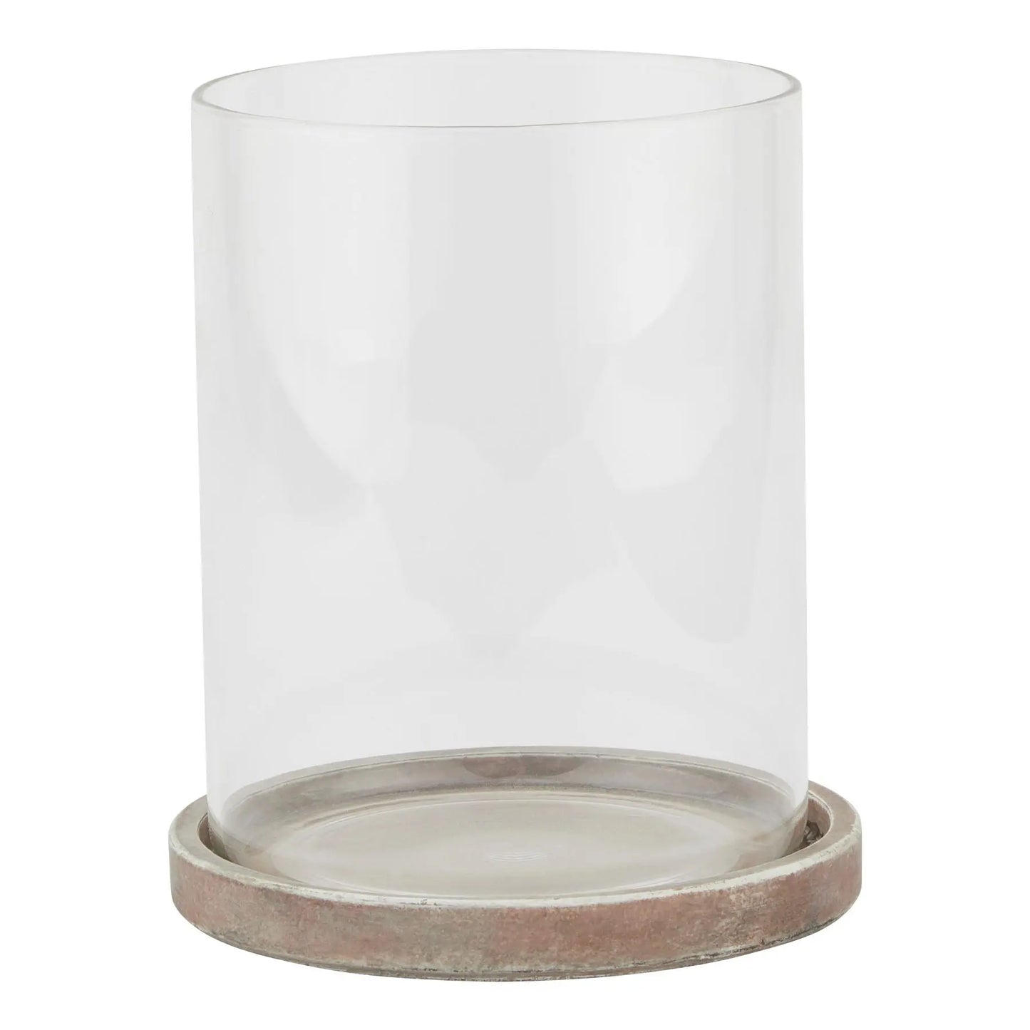 Siena Brown Large Hurricane Lantern BlissVeranda