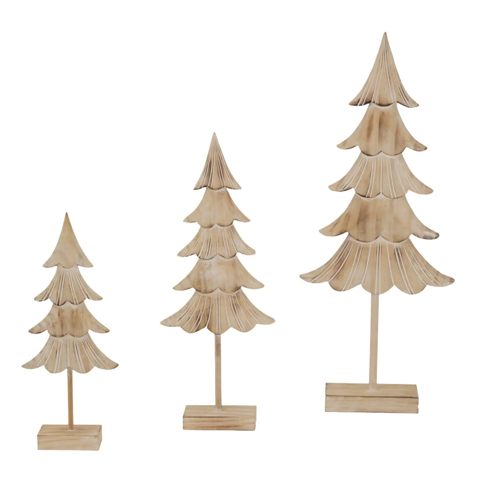 Large Rustic Fir Tree On Stand BlissVeranda