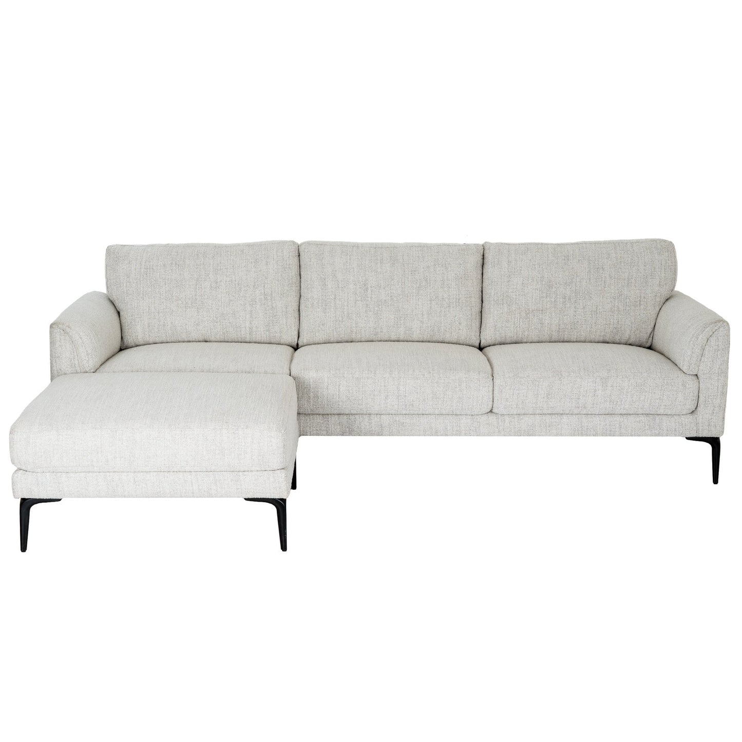 Zephra Three Seater Sofa With Footstool  Furniture > Seating > Occasional Chairs BlissVeranda