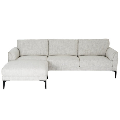 Zephra Three Seater Sofa With Footstool  Furniture > Seating > Occasional Chairs BlissVeranda