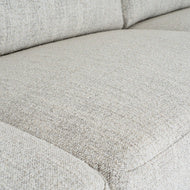 Zephra Three Seater Sofa With Footstool  Furniture > Seating > Occasional Chairs BlissVeranda