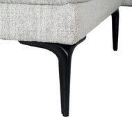 Zephra Three Seater Sofa With Footstool  Furniture > Seating > Occasional Chairs BlissVeranda