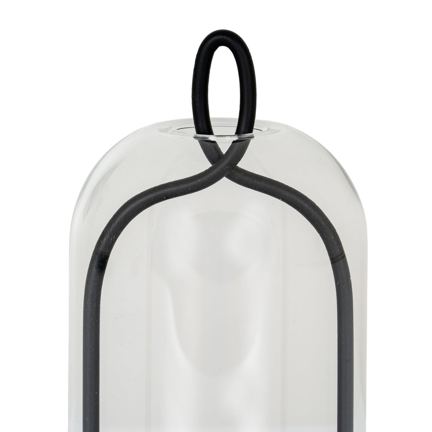 Nyx Medium Candle Holder With Glass Cloche  Gifts & Accessories > Candle Holders BlissVeranda