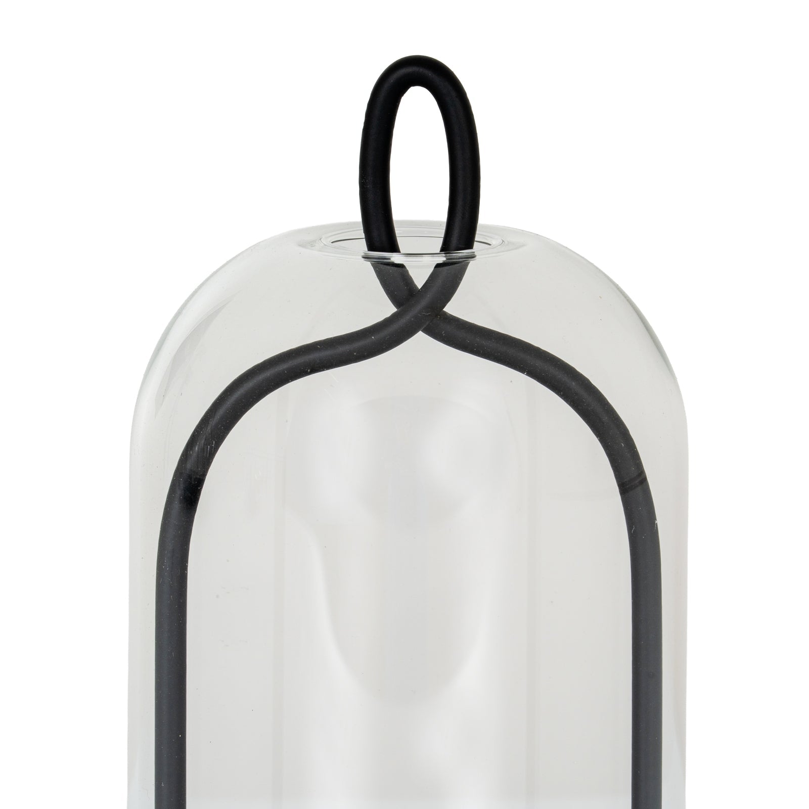 Nyx Medium Candle Holder With Glass Cloche  Gifts & Accessories > Candle Holders BlissVeranda