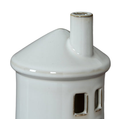 Rhea Large Lighthouse Tealight Holder  Gifts & Accessories > Candle Holders > Christmas Candles & Candle Accessories BlissVeranda
